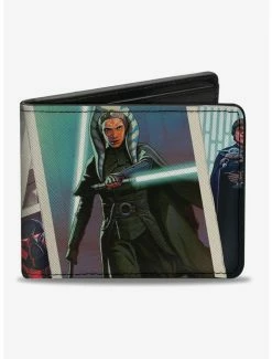 Buy ⭐ Star Wars The Mandalorian Ahsoka Cartoon Bifold Wallet 😉