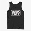Top 10 🧨 Star Wars The Book of Boba Fett - Basic Logo Tank 🥰 -Star Wars Clothing Sales 17080144 hi