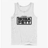 Budget 🔥 Star Wars The Book of Boba Fett - Basic Logo Tank 🧨 -Star Wars Clothing Sales 17080151 hi