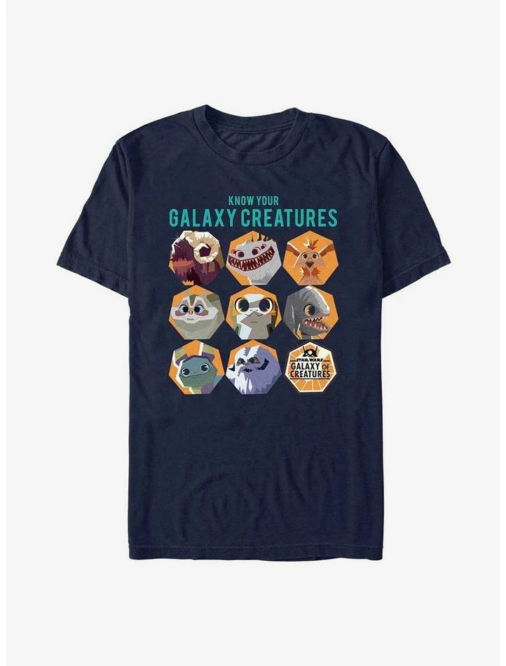 Best Sale ๐ Star Wars: Galaxy Of Creatures Creature Chart T-Shirt ๐ 3 Best Sale ๐ Star Wars: Galaxy Of Creatures Creature Chart T-Shirt ๐