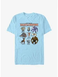 Budget 🎁 Star Wars: Galaxy Of Creatures Creature Textbook T-Shirt ⭐