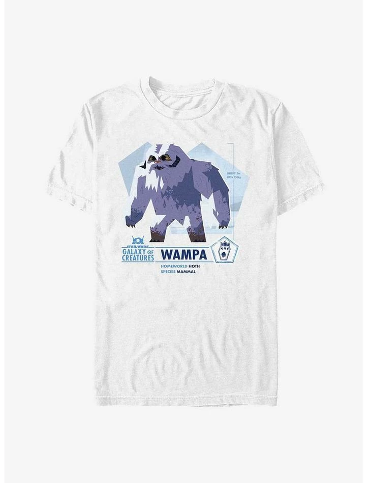Cheap 😀 Star Wars: Galaxy Of Creatures Wampa Species T-Shirt 😀 3 Cheap 😀 Star Wars: Galaxy Of Creatures Wampa Species T-Shirt 😀
