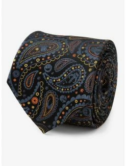 Best deal 👏 Star Wars The Mandalorian Black Paisley Tie 🧨