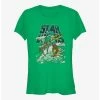 Budget 👏 Star Wars Cloudy With A Fett Girl's T-Shirt 🛒 -Star Wars Clothing Sales 17909241 hi