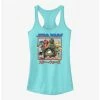 Deals 🤩 Star Wars: Visions Boba Fett Anime Group Girl's Tank 👏 -Star Wars Clothing Sales 17909318 hi