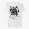 Hot Sale 😀 Star Wars Group Spray T-Shirt 💯 -Star Wars Clothing Sales 17909769 hi