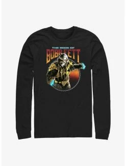 Best deal ⌛ Star Wars The Book Of Boba Fett Black Krrsantan Long-Sleeve T-Shirt 💯