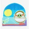 Cheapest 🥰 Star Wars The Mandalorian Grogu Chibi Travel Beanie ✨ -Star Wars Clothing Sales 18398698 hi