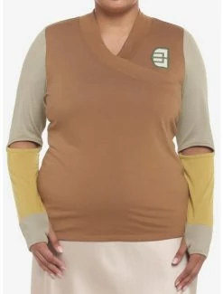 Top 10 💯 Her Universe Star Wars Andor Bix Caleen Cosplay 👧 Girls Long-Sleeve Top Plus Size ⌛