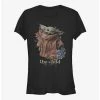 Brand new 🎁 Star Wars The Mandalorian Floral Child 👧 Girls T-Shirt ✨ -Star Wars Clothing Sales 18472402 hi