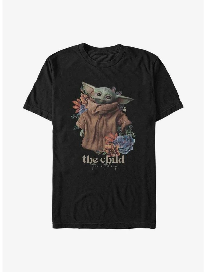 Hot Sale ๐ Star Wars The Mandalorian Floral Child T-Shirt ๐งจ 3 Hot Sale ๐ Star Wars The Mandalorian Floral Child T-Shirt ๐งจ