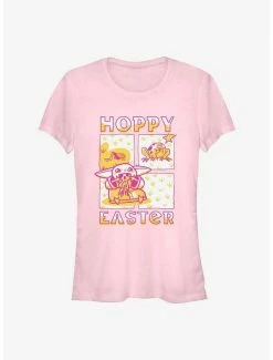 Brand new ⌛ Star Wars The Mandalorian The Child Hoppy Easter 👧 Girls T-Shirt ⌛