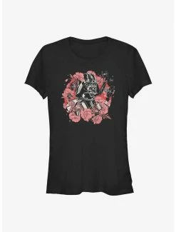 Best deal ✔️ Star Wars Floral Vader 👧 Girls T-Shirt 👍