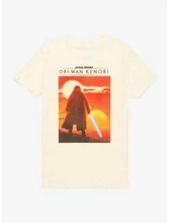 Flash Sale 😀 Star Wars Obi-Wan Kenobi Poster T-Shirt 🔥