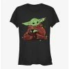 Wholesale 🤩 Star Wars The Mandalorian Grogu Lights 👧 Girls T-Shirt 🥰