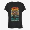 Best reviews of 🛒 Star Wars The Mandalorian Mando On Foot 👧 Girls T-Shirt 😉 -Star Wars Clothing Sales 18966154 hi