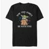 Discount ✔️ Star Wars The Mandalorian Grogu Force T-Shirt 😀 -Star Wars Clothing Sales 18967032 hi