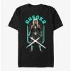 Brand new 🧨 Star Wars The Mandalorian Ahsoka White Lightsabers T-Shirt ✨ -Star Wars Clothing Sales 18967134 hi