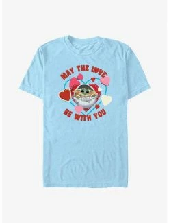Best Pirce 👍 Star Wars The Mandalorian Valentine's Day Little Lover T-Shirt 🎁