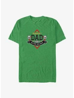 Outlet 😉 Star Wars The Mandalorian Father's Day Number One Dad T-Shirt ⭐