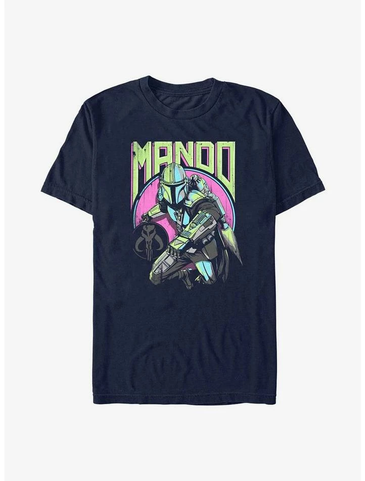 Hot Sale 🎉 Star Wars The Mandalorian New Wave T-Shirt 🔔 3 Hot Sale 🎉 Star Wars The Mandalorian New Wave T-Shirt 🔔