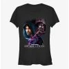 Cheap 🔥 Star Wars Obi-Wan Kenobi Galaxy Face-Off 👧 Girls T-Shirt 🔥 -Star Wars Clothing Sales 19133717 hi