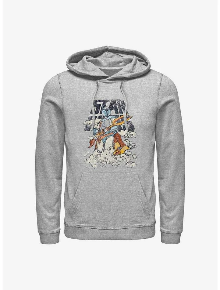 Outlet 🥰 Star Wars Cloudy With A Fett Hoodie 🎉 3 Outlet 🥰 Star Wars Cloudy With A Fett Hoodie 🎉