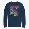 Best Sale 💯 Star Wars Retro Falcon Long Sleeve T-Shirt 🎉 1 Best Sale 💯 Star Wars Retro Falcon Long Sleeve T-Shirt 🎉 -Star Wars Clothing Sales 19223100 hi