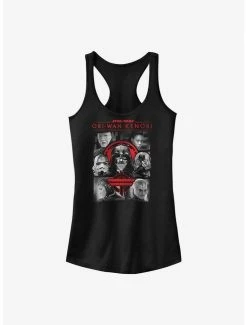 Best Pirce 😉 Star Wars Obi-Wan Kenobi Force Off 👧 Girls Tank Top 😍