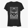 Deals 🤩 Star Wars Vader Dark Side 👧 Girls T-Shirt 💯 -Star Wars Clothing Sales 19488144 hi