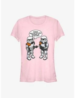 Buy 🥰 Star Wars Looking For Droids German 👧 Girls T-Shirt 😀