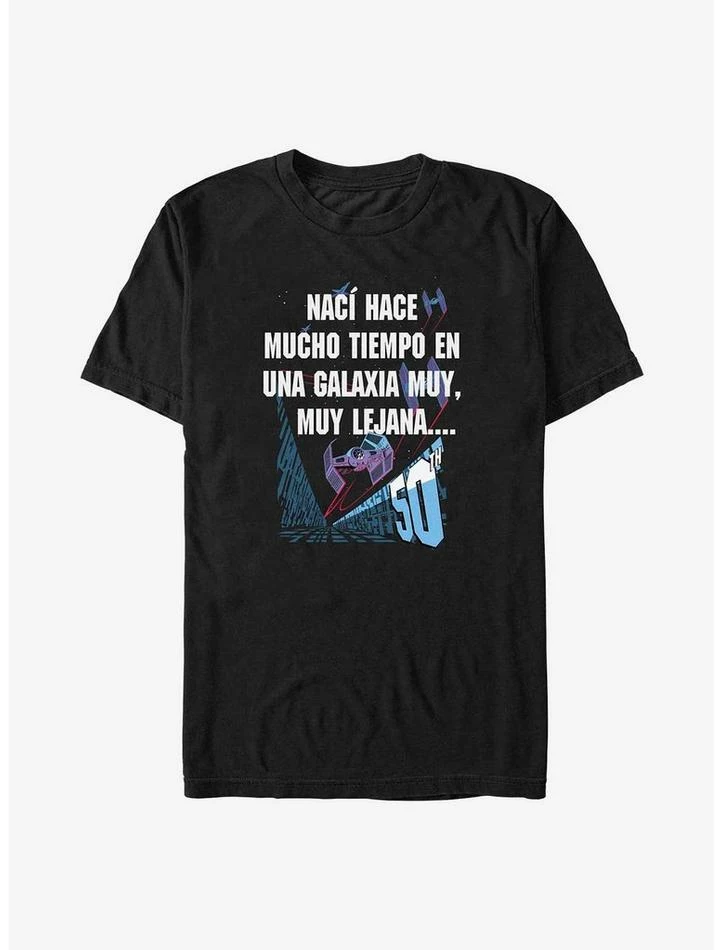 Outlet ⭐ Star Wars Galaxy Far Away Spanish T-Shirt ❤️ 3 Outlet ⭐ Star Wars Galaxy Far Away Spanish T-Shirt ❤️