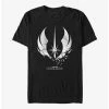 Flash Sale 👏 Star Wars Obi-Wan Kenobi Shattered Jedi Logo T-Shirt 🔥 -Star Wars Clothing Sales 19646941 hi