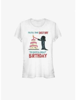 Best deal ⌛ Star Wars Vader Fulfill Your 🥳 Birthday 👧 Girls T-Shirt 🔔
