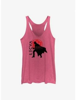 Cheapest 👍 Star Wars Obi-Wan Vader Silhouette 👧 Girls Raw Edge Tank ⭐