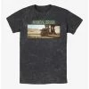 Hot Sale 💯 Star Wars The Mandalorian Still Looking Mineral Wash T-Shirt 🎁 -Star Wars Clothing Sales 19874224 hi