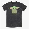 Best Sale ✔️ Star Wars The Mandalorian The Child Mineral Wash T-Shirt ❤️ -Star Wars Clothing Sales 19874322 hi
