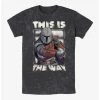 Buy 😀 Star Wars The Mandalorian The Way Mineral Wash T-Shirt 🎉 -Star Wars Clothing Sales 19874343 hi