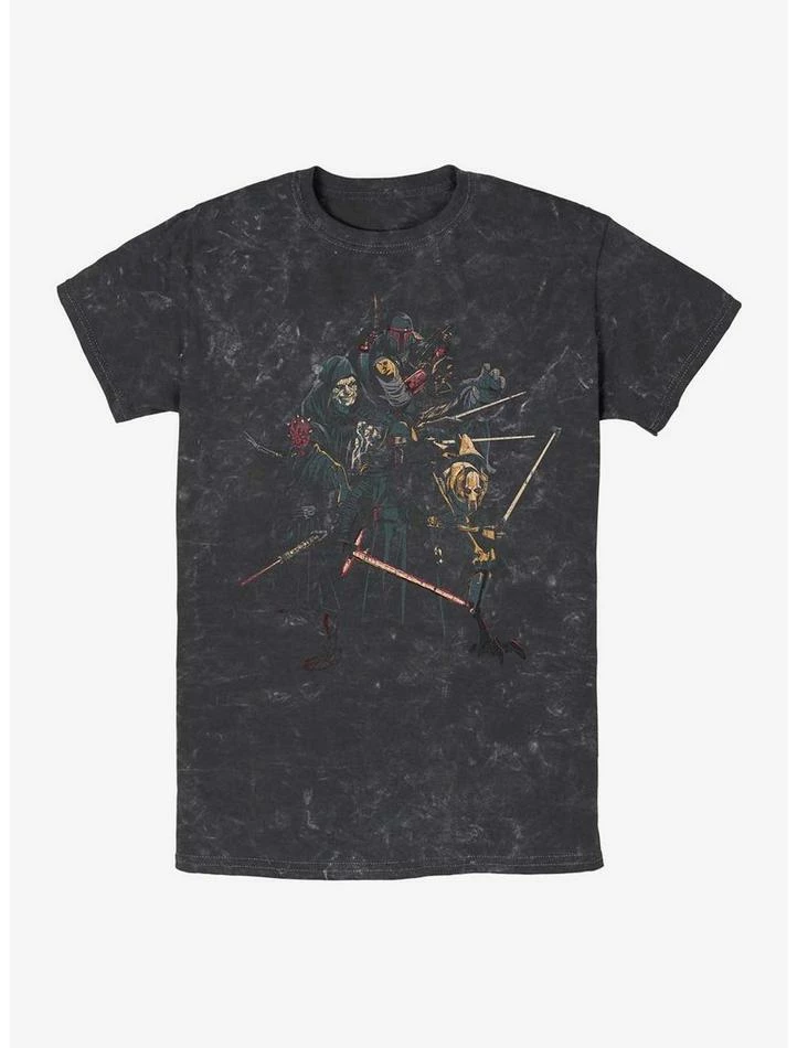 Cheap ๐ Star Wars Darkside Baddies Mineral Wash T-Shirt ๐งจ 3 Cheap ๐ Star Wars Darkside Baddies Mineral Wash T-Shirt ๐งจ