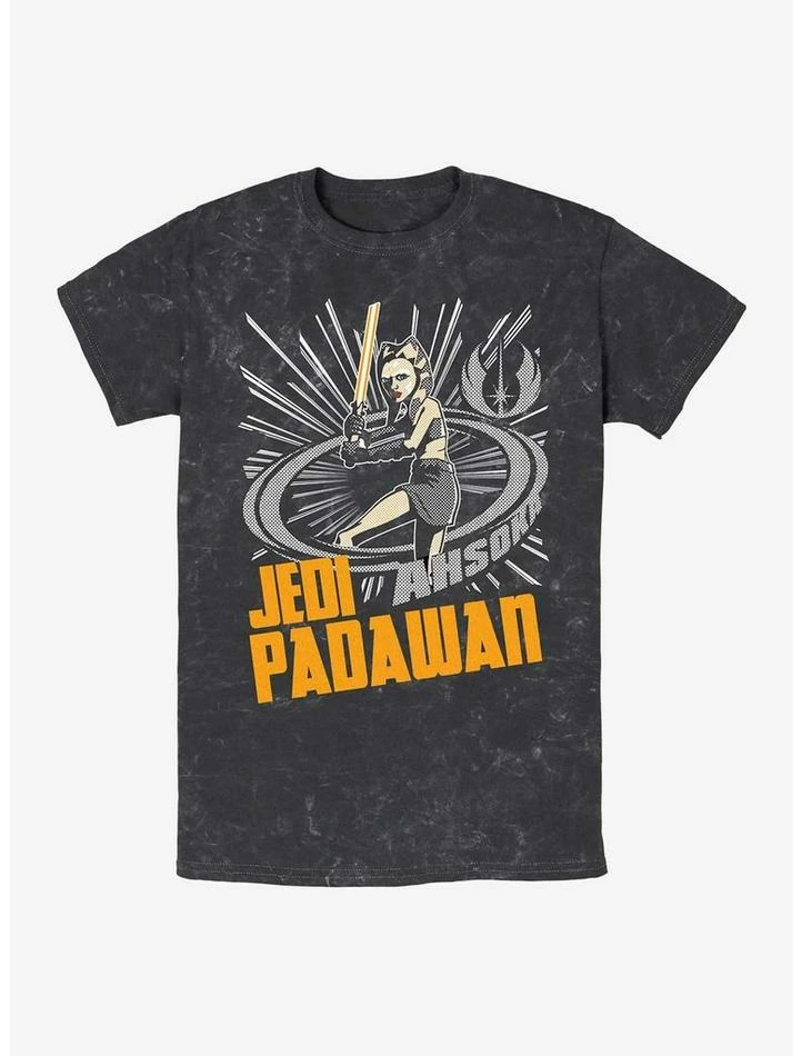 Brand new 👏 Star Wars: The Clone Wars Ahsoka Padawan Mineral Wash T-Shirt 🔔 3 Brand new 👏 Star Wars: The Clone Wars Ahsoka Padawan Mineral Wash T-Shirt 🔔