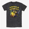 Deals 🎉 Star Wars: The Clone Wars Triple Threat Mineral Wash T-Shirt 🛒 -Star Wars Clothing Sales 19875134 hi