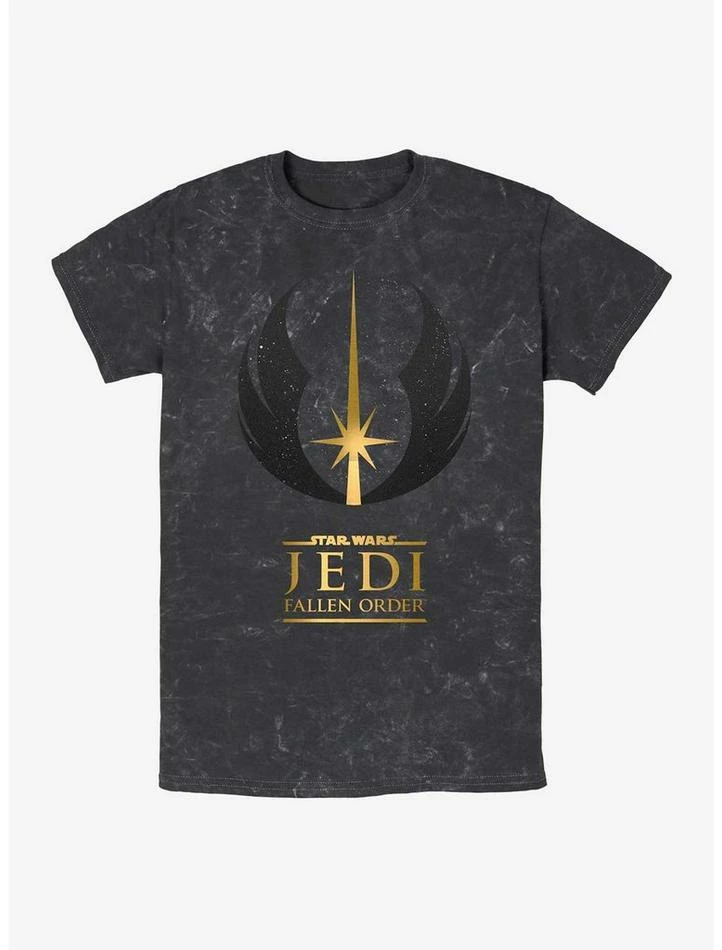 Wholesale ✨ Star Wars Jedi: Fallen Order Jedi Symbol Mineral Wash T-Shirt ⭐ 3 Wholesale ✨ Star Wars Jedi: Fallen Order Jedi Symbol Mineral Wash T-Shirt ⭐