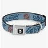 Best reviews of 🔥 Star Wars Book of Boba Fett Script and Logo Seatbelt Buckle 🐶 Dog Collar 🎁 -Star Wars Clothing Sales 19876855 hi