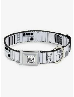 Best Pirce 🤩 Star Wars Stormtroopers Utility Belt Seatbelt Buckle 🐕 Dog Collar 🤩