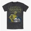 Budget 👍 Star Wars Droid Bros Mineral Wash T-Shirt 👍 -Star Wars Clothing Sales 19877045 hi