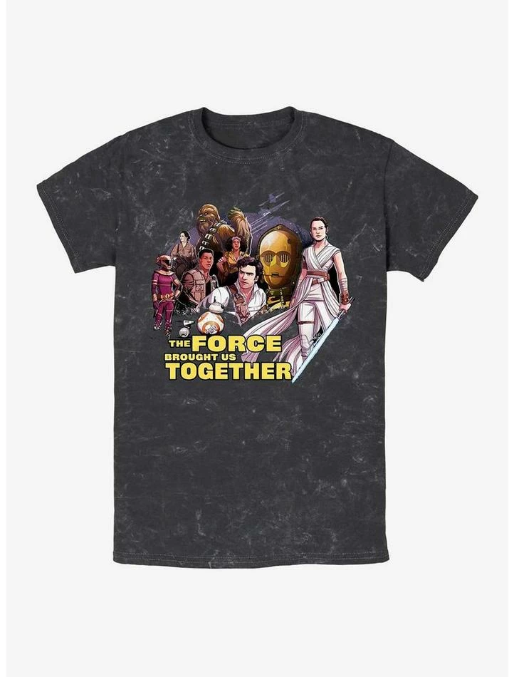 Wholesale ✨ Star Wars: The Rise Of Skywalker Togetherness Mineral Wash T-Shirt 👏 3 Wholesale ✨ Star Wars: The Rise Of Skywalker Togetherness Mineral Wash T-Shirt 👏