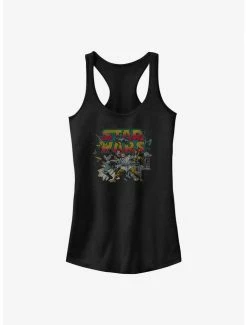 Best deal 💯 Star Wars Comic Wars 👧 Girls Tank 🛒