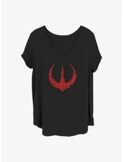 Wholesale 🤩 Star Wars Andor Symbol 👧 Girls T-Shirt Plus Size ⭐