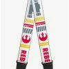 Discount 🎁 Star Wars Rebel Pilot Rebel Alliance Insignia X Wing Fighter Guitar Strap 💯 -Star Wars Clothing Sales 19900955 hi