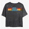 Budget 🎁 Star Wars Slant Logo Mineral Wash Crop 👧 Girls T-Shirt ⌛ -Star Wars Clothing Sales 19939646 hi